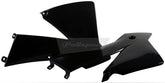 RADIATOR SCOOPS, BLACK