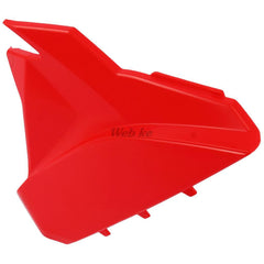 Air filter box cover, RED