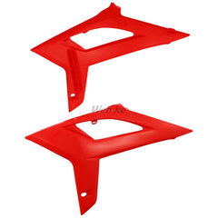 RADIATOR SCOOPS, RED