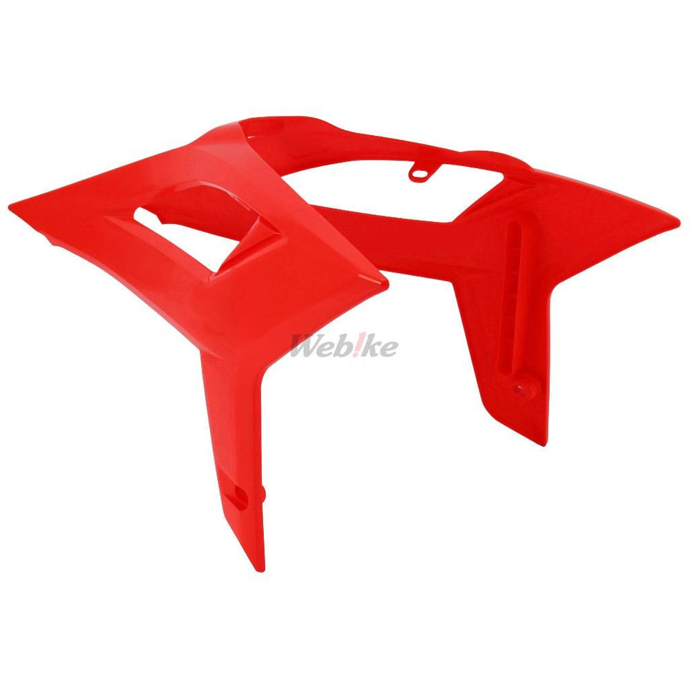RADIATOR SCOOPS, RED