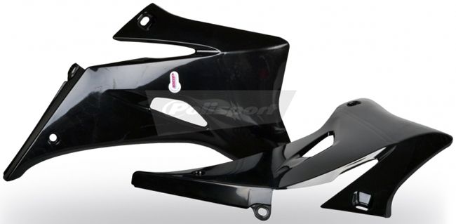 POLISPORT RADIATOR COVERS BLACK | 8426100001
