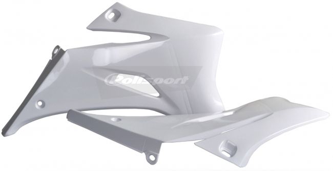 RADIATOR SCOOPS, WHITE