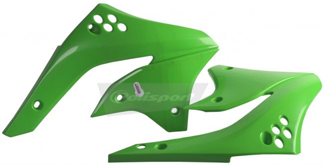RADIATOR SCOOPS, GREEN