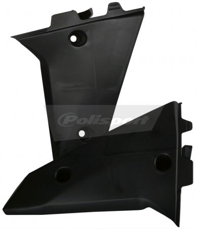 POLISPORT RADIATOR COVERS BLACK | 8426900002