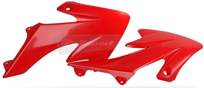 RADIATOR SCOOPS, RED