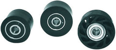 CHAIN ROLLERS BLACK (42MM), BLACK
