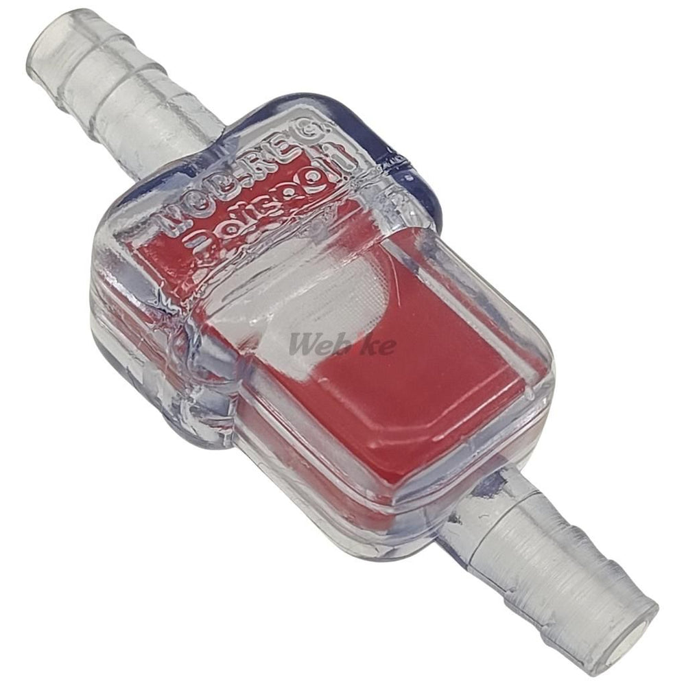 FUEL FILTER 6 MM FOR 2-STROKES, CLEAR