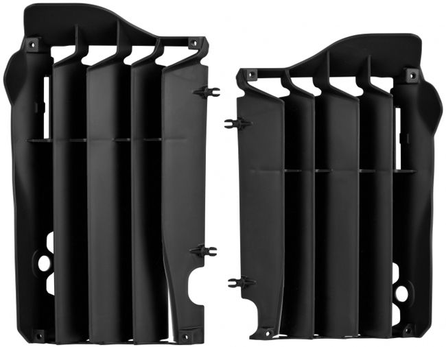POLISPORT RADIATOR GUARDS BLACK | 8455700001