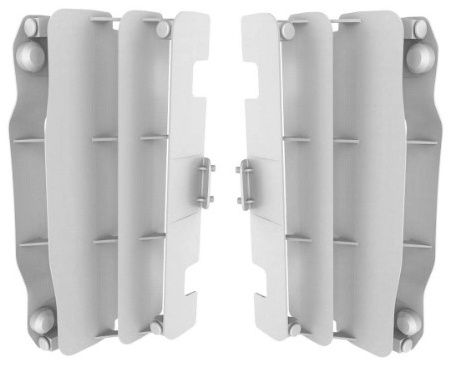 POLISPORT RADIATOR GUARDS WHITE | 8458100001