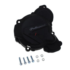 POLISPORT IGNTION COVER FOR KTM EXC TPI BLACK | 8467500001