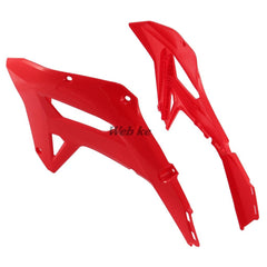 RADIATOR SCOOPS, RED