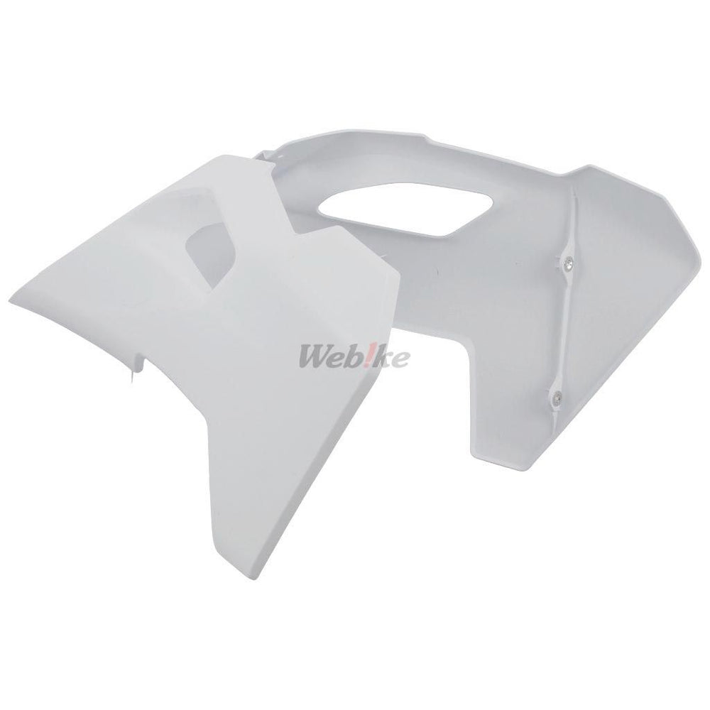 RADIATOR SCOOPS, WHITE