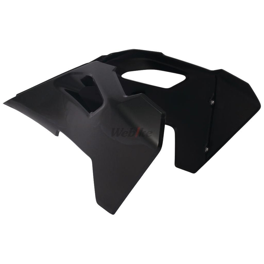 RADIATOR SCOOPS, BLACK