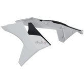 RADIATOR SCOOPS, BLACK/WHITE OEM color