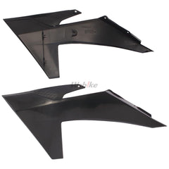 RADIATOR SCOOPS, BLACK