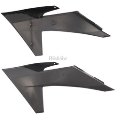 RADIATOR SCOOPS, BLACK/NARDO GREY