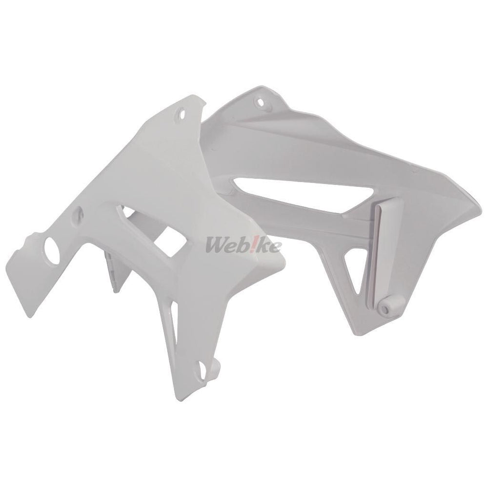 RADIATOR SCOOPS, WHITE