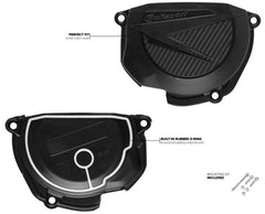 CLUTCH COVER PROTECTOR, BLACK