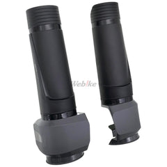 LOWER TRIPLE CLAMP GUARD, BLACK/GREY