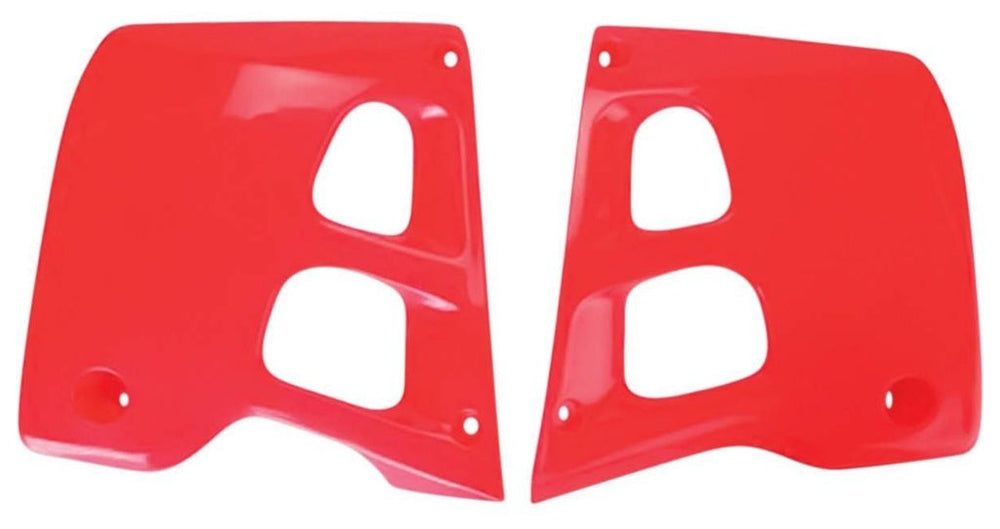 RADIATOR SCOOPS, RED