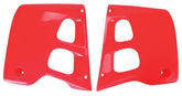RADIATOR SCOOPS, RED