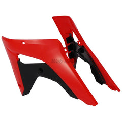 RADIATOR SCOOPS, RED