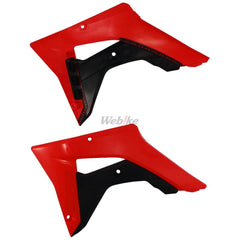 RADIATOR SCOOPS, RED