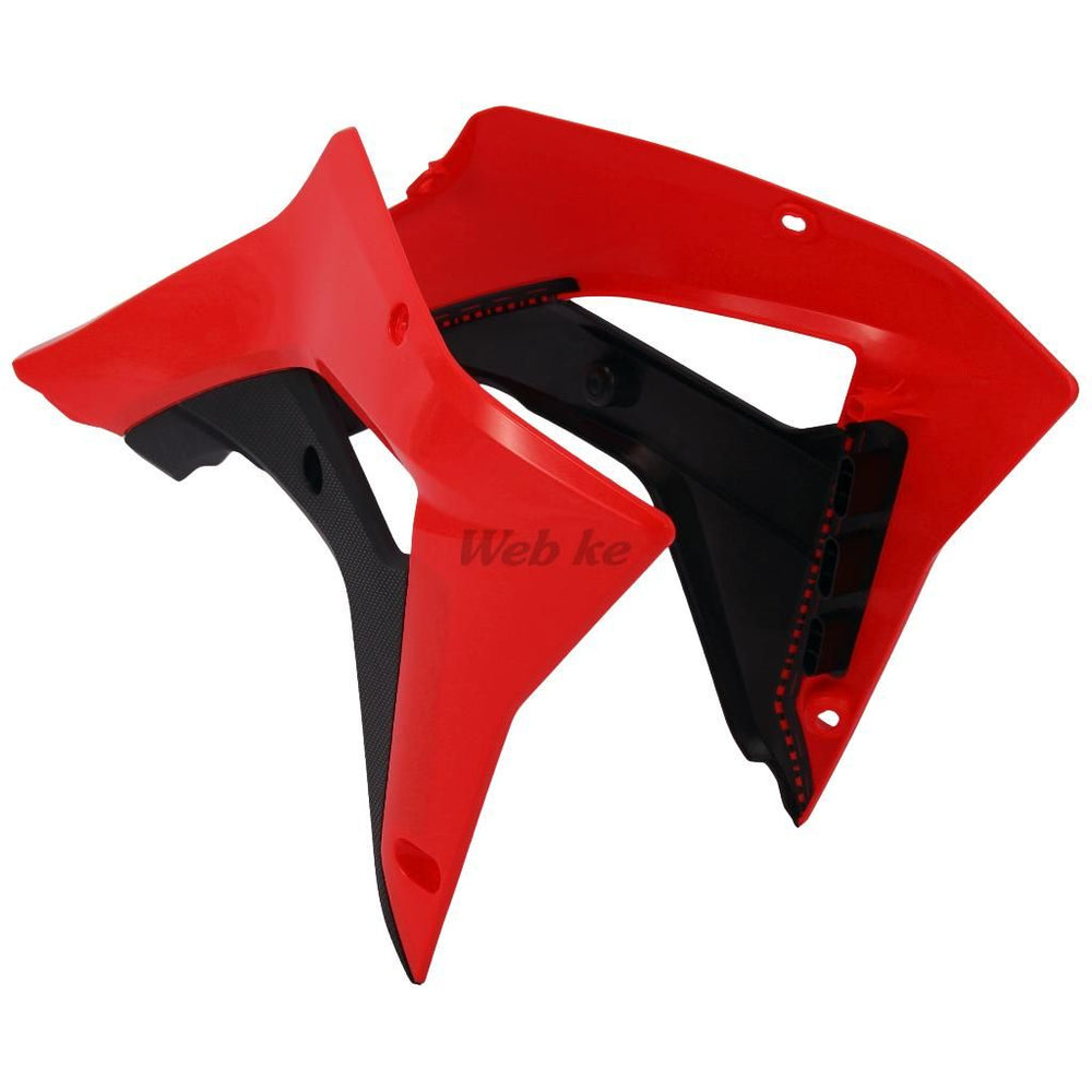 RADIATOR SCOOPS, RED