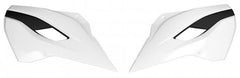 RADIATOR SCOOPS, WHITE