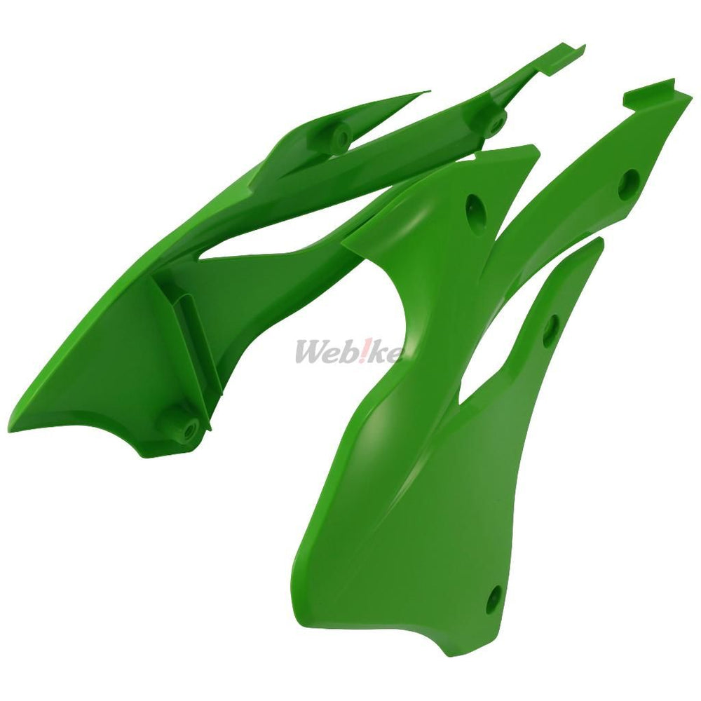 RADIATOR SCOOPS, GREEN
