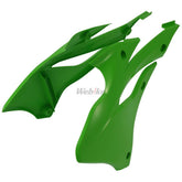 RADIATOR SCOOPS, GREEN