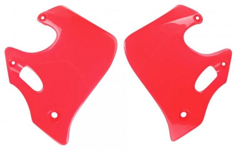 RADIATOR SCOOPS, RED
