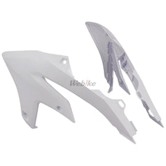RADIATOR SCOOPS, WHITE