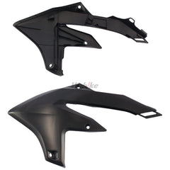 RADIATOR SCOOPS, BLACK