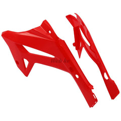 RADIATOR SCOOPS, RED