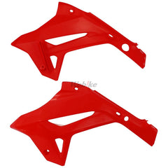 RADIATOR SCOOPS, RED