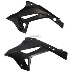 RADIATOR SCOOPS, BLACK
