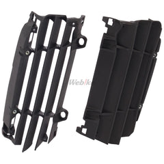 RADIATOR LOUVERS, BLACK