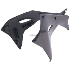 RADIATOR SCOOPS, BLACK