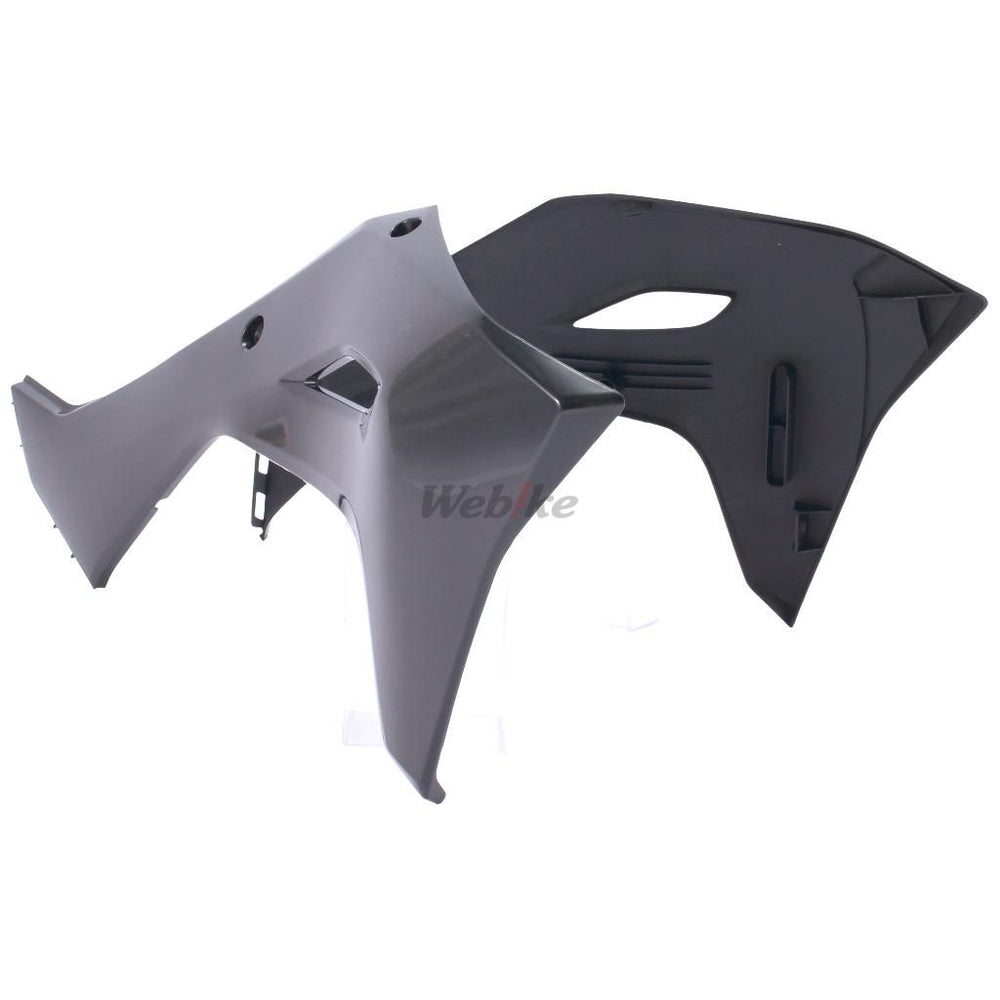 RADIATOR SCOOPS, BLACK