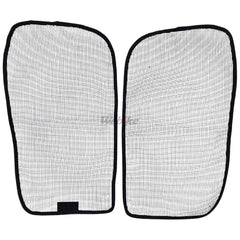 Radiator louvers Mesh, BLACK