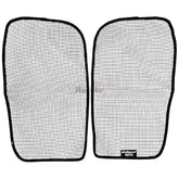Radiator louvers Mesh, BLACK