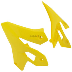 RADIATOR SCOOPS, YELLOW