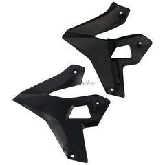RADIATOR SCOOPS, BLACK