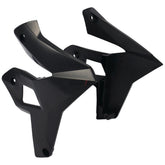 RADIATOR SCOOPS, BLACK