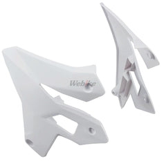RADIATOR SCOOPS, WHITE