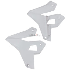RADIATOR SCOOPS, WHITE