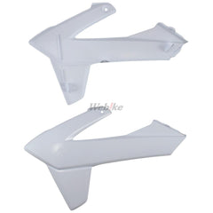 RADIATOR SCOOPS, WHITE