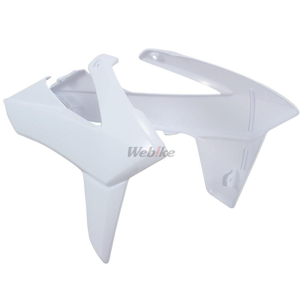 RADIATOR SCOOPS, WHITE