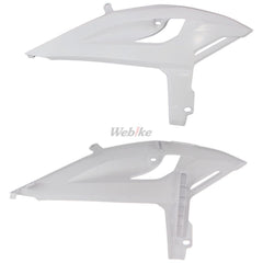 RADIATOR SCOOPS, WHITE
